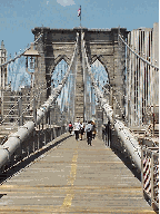 Center right picture was taken walking across the Brooklyn Bridge.  This is a favorite thing to do if you like to walk and enjoy wonderful views of the city.