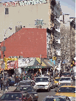 Top left picture you see one of the subway stations at Chinatown.  From the moment you get off the subway you are in a sea of people. Top right picture you see Broadway and Canal Street.  As you can see traffic is a nightmare.