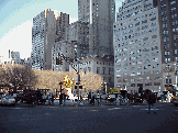 Top left picture you see Grand Army Plaza and Central Park. This is one of the most picturesque areas of the city.  The horse and carriages are always lined up to take you for a ride through Central Park.