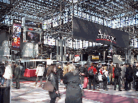 Top right photo you see inside the Jacob Javits Convention Center which has 1.8 million square feet of floor space.