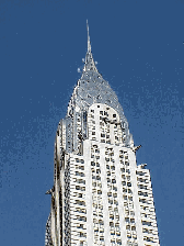 Top left picture you see the Chrysler Building. The East Side of Manhattan has enjoyed the reputation for many years as one of the most admired sections of the city.  It's known for its elite stores and wealthy residents.