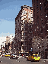 Top right picture is a pretty building on Madison Avenue in the East 60's.  This is one of the elite shopping areas that we mentioned.