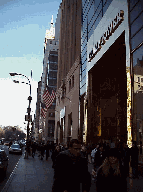 Center right picture you see Fifth Avenue and the entrance to Trump Tower.