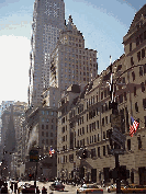 Bottom right picture you see the Crown Building on Fifth Avenue.  The gold dome on the top of the building stands out in the skyline of Fifth Avenue.  From here you are only a few blocks from Central Park.