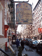 Top right picture you see Grand Ticino Restaurant.  Good food is always around every corner in Greenwich Village.