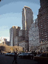 Top left picture you see Grand Army Plaza.  Many of the famous hotels of New York are located here.  You can see Central Park to the left.