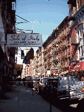 Bottom right picture you see another shot of Orchard Street in the Lower East Side.