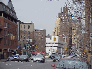 Center right picture you see 7th Avenue with St. Vincent's Hospital in the far distance (white building).