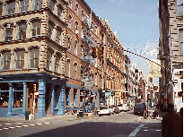 Bottom right picture you see another shot of the pretty old buildings of Soho.  You'll find countless designer stores and trendy restaurants on every street of this area.