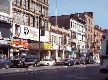 Bottom right picture is another look at 125th Street. Magic Johnson has a movie theater in the area and you'll also find plenty of shopping.