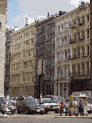 Bottom right picture you see the beautiful cast iron buildings of yesteryear off of Canal Street in Chinatown.  Some things are great and if they survive they can never be matched. The cast iron buildings of Soho in New York are proof. 