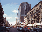 Top left picture you see 125th Street in Harlem.  This is the fun section of Harlem with great restaurants, shopping and the offices of former President Bill Clinton.