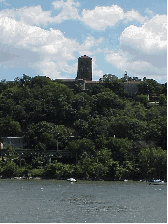 Center right photo you see the Cloisters as seen from the Hudson River.