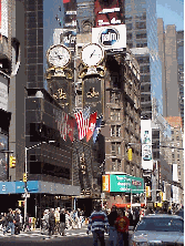 Bottom right picture you see the Renaissance Hotel in Times Square.