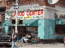 Bottom right picture you see the Food Center store on the corner of Mulberry.  Once you have dined here, you might want to buy some great Italian cheese, pastas or wines to take home. 