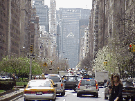 Top right photo you see a long shot of Park Avenue with the Met Life Building in the distance.