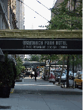 Top right picture you see the Gramercy Park Hotel which is across the street from the park.