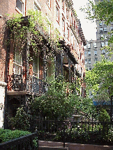 Center right picture you see one of the beautiful homes across from Gramercy Park.