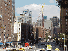 Bottom right picture was taken at the United Nations looking north on First Avenue.  This is close to Sutton Place and near Donald Trump's new towers.