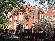 Bottom right you see a pretty red brick school house at Stuyvesant Square.