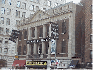 Center right photo you see a closer shot of the New York Film Academy at Union Square Park.