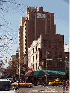 Center right you see the Belvedere Hotel on 48th and 8th Avenue.  This hotel has been around many years.  A few years ago it was totally renovated and restored to its original beauty.