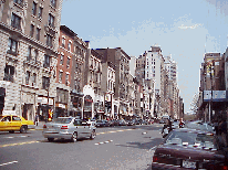 Bottom right picture you see 72nd Street on the Upper West Side.  This street is a favorite for scenes in movies.  If you continue west of here you'll be in Central Park.