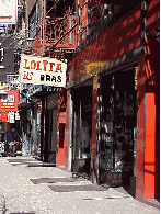 You'll pass by kosher stores and bakeries on the various streets in the Lower East Side.