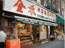 Top right picture you see a store on Grand Street in Chinatown.