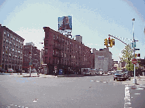 Bottom right picture you see West 14th and the area of the old meat packing district that is now the high rent district.