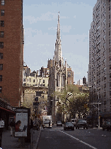 Bottom right picture you see Grace Church on Broadway.  This is east of Greenwich Village and you are now ready to go to the East Village.