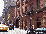 Top left picture you see the Mercer Hotel in Soho.  There aren't any signs outside, you have to know where this one is located!