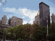 Top right picture you see the Flatiron Building which was one of NYC's first skyscrapers when it opened in 1902. Center right you see the skyline from Madison Square Park which is near Silicon Alley.