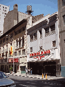 Every area of the city has something going on that is a treat for your eyes and ears. Top right you see Roseland,  a real 1930's era ballroom at 52nd between Broadway and 8th. You might see famous groups like Pearl Jam here.