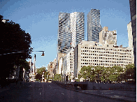 Bottom right picture you see First Avenue near Trump World Tower and the United Nations.