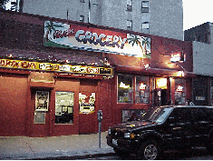 Bottom right picture you see Arlene Grocery.  This is a well known nightclub in the Lower East Side.