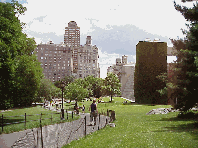 The more you walk the better things seem to get in Central Park.  Top left you see the Metropolitan Museum of Art in Central Park and Fifth Avenue.