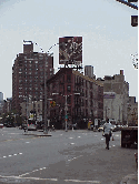 Bottom right picture you see a distant shot of the streets in the meat packing district.