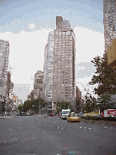 Top left picture you see the intersection of Broadway and Columbus Avenue on the Upper West Side of Manhattan.