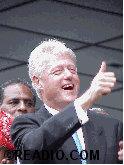 Pictures of Bill Clinton.