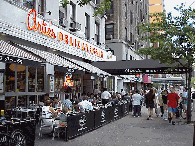 Center right picture you see Artie's Delicatessen between Broadway and 83rd and 84th Streets.  This is a great place to take the family for a pastrami sandwich that will rival the Carnegie Deli, at inexpensive prices.