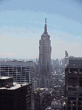 The best place to be on a clear day in New York City is the roof!  Many people that live in New York go to their roof to sunbathe or give parties.  Today we'll show you a few of the pictures we got of midtown Manhattan from the roof and from the streets.