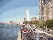 Center right photo you see the FDR Drive with the United Nations in the distance.