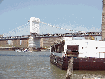 Top right picture you see the River Caf with the Brooklyn Bridge in the background.  This is an absolutely beautiful place to dine with the most spectacular city views possible.