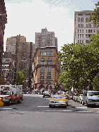 Bottom right picture you see a distant shot of Astor Place which is close to St. Mark's in the East Village.