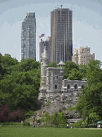 Center right picture you see the Belvedere Castle with the skyline of the West Side and Trump International Hotel and Tower at Columbus Circle in the background.