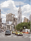 Top right picture you see Madison Square Park and the Empire State Building.