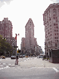 Center right picture you see the Flatiron Building which was one of New York City's first skyscrapers back in 1902.