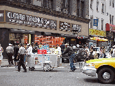 Top left picture you see people working in the wholesale district.  This is where buyers from all over the country shop for merchandise for their stores.