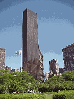 In the race between cities to build the tallest skyscraper, New York City has managed to hold its own.  The newest edition to the NYC skyline is Donald Trump's, Trump World Tower, which is the tallest residential building in the world.